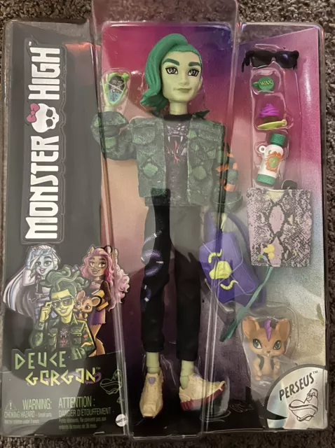 Monster High Deuce Gorgon Exclusive Doll with Perseus Mattel Toys - ToyWiz
