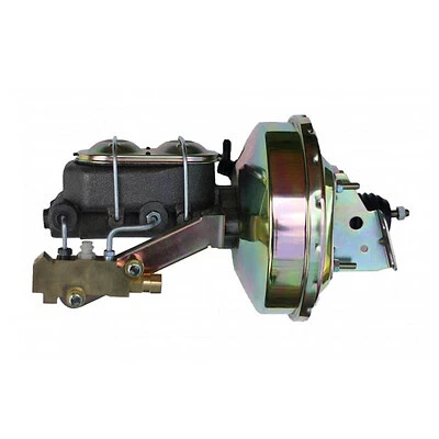 LEED BRAKES 9in Brake Booster 1-1/8 in MC Bore Disc/Drum 1E1A1