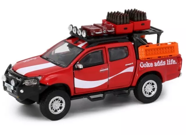 ISUZU D-Max / Pick up  - Coca Cola - TINY 1:64