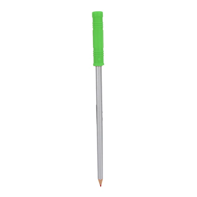 (Green)Silicone Chewing Pencil Toppers Safe Baby Teether Pacifier Infant GDT