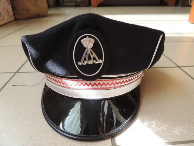 casquette polizei sécurité publique police Monaco  Albert II