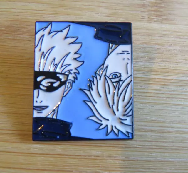 JAPANISCHER MANGA ANIME Jujutsu Kaisen inspiriert Gojo Satoru Emaille ...