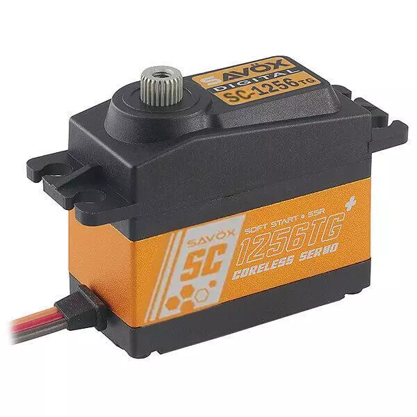 Savox SC-1256TG+ High Torque Coreless Digital Servo 20kg@6.0V Plus