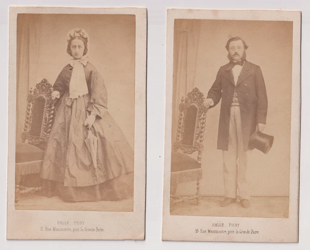 Tirage Albuminé Vintage – Portrait De Femme En Espagne – Circa 1870 – 6,5x10,5 Cm – Original