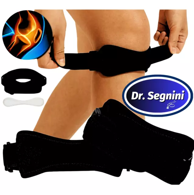 1 Pair Patella Knee Support Stabilizer Strap Band Tendon Arthritis Pain Relief✅⭐