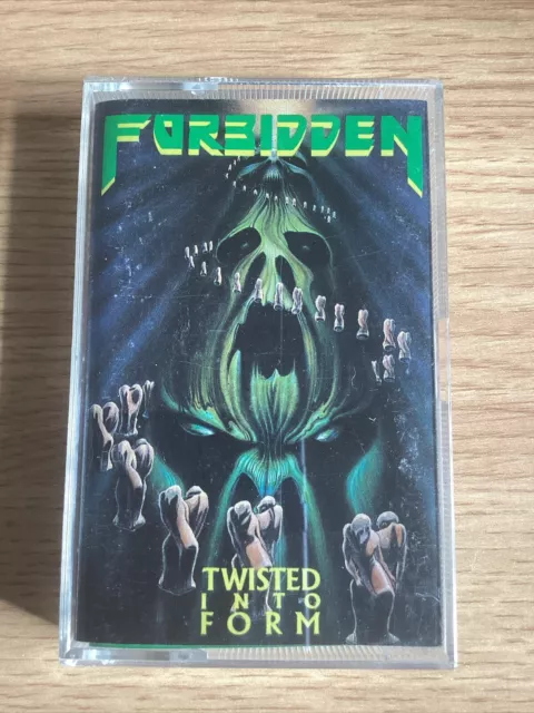 Forbidden *Twisted Into Form *cassette tape *1990 *Combat THRASH