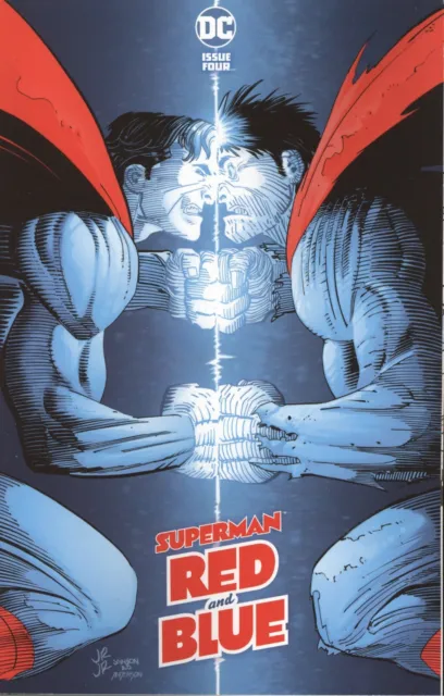 Superman Red & Blue #4 Cover A John Romita Jr & Klaus Janson Vf/Nm 2021 Dc Hohc