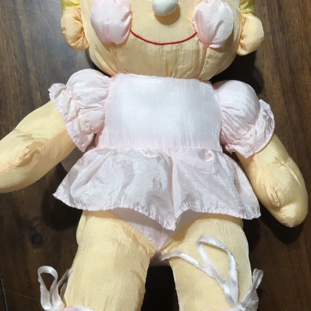 Vintage Prestige Toy Corp Nylon Doll Plush Stuffed 15” Fisher Price Puffalump 3