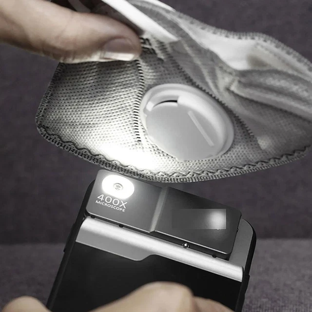 400X MICROSCOPE PHONE Lens SmartPhone Case For iPhone Accessori l Pro