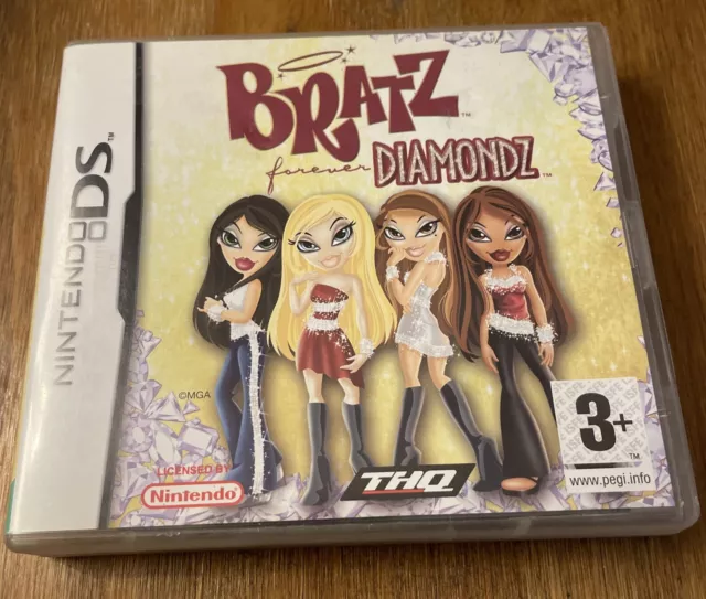 Bratz: Forever Diamondz (Nintendo DS) Good Condition With Instruction Book