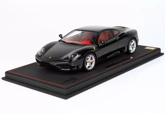 Ferrari 360 Modena (Black) 1/18 BBR P18172E1 Limited 24pcs