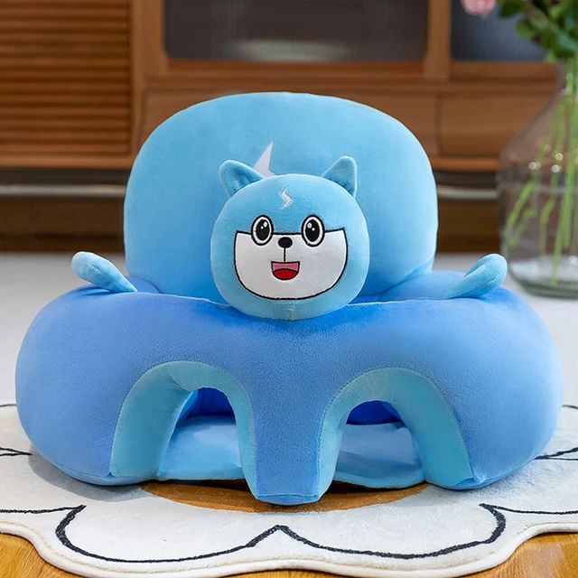 Funda de felpa suave para silla de asiento infantil seguridad asiento de apoyo para bebés para niños pequeños