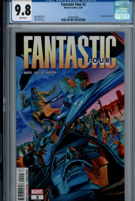 Fantastic Four Vol 7 2 CGC 9.8 (2022)