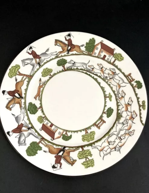Wedgwood Hunting dish platter with box ②