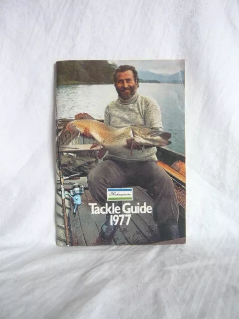 Shakespeare Fishing Tackle Guide 1977 Catalogue