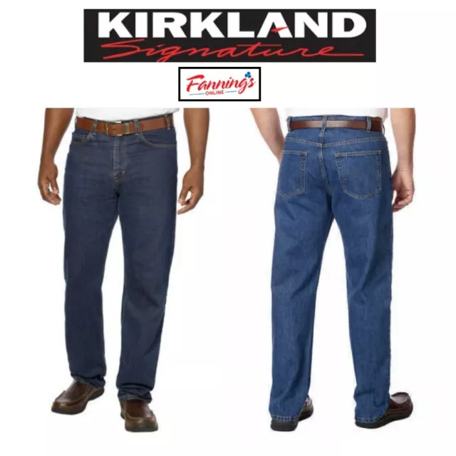 Kirkland Signature Men's Jeans Relaxed Fit Jean  - G32