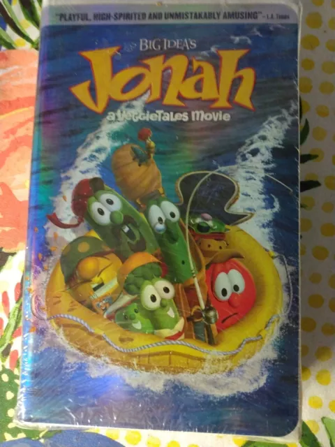 Jonah - A VeggieTales Movie  - VHS, 2002, Big Idea, Rated G, Family, Spiritual