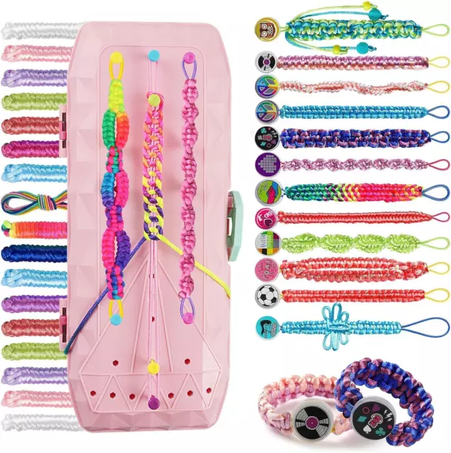 Friendship Bracelet Making Kit Toys for Girls Ages 7 8 9 10 11 12