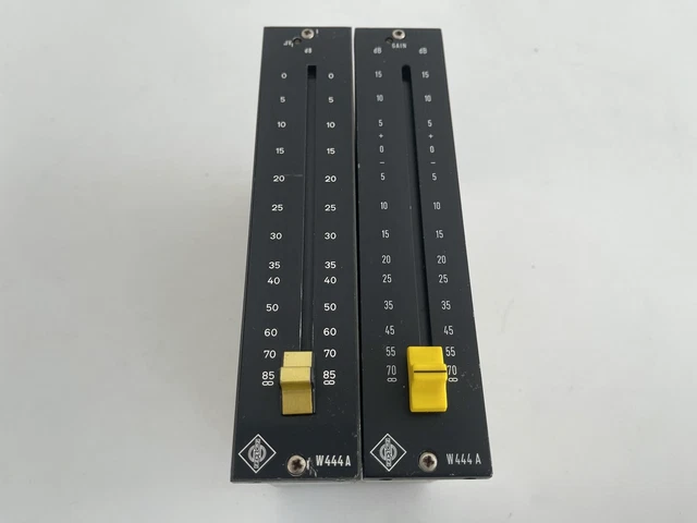 2x Neumann W444A Fader „ Not Testé “