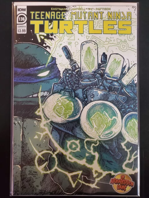 Teenage Mutant Ninja Turtles #136 B Cover IDW 2023 VF/NM Comics