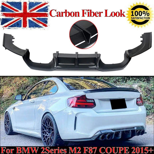 CARBON LOOK MTC Style Rear Diffuser For BMW 2 Series M2 F87 Competition ...