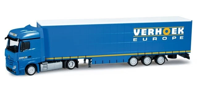 Miniature MAN TGX XXL 4x2 avec remorque bâchée 3 Essieux SFT Transport