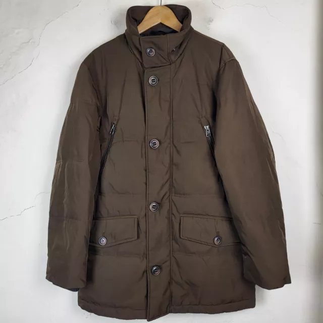 Blue harbour down & feather parka with stormwear top