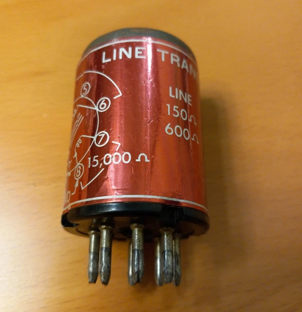 ALTEC EARLY TYPE 15095 Peerless Transformer 15K To 600, 150
