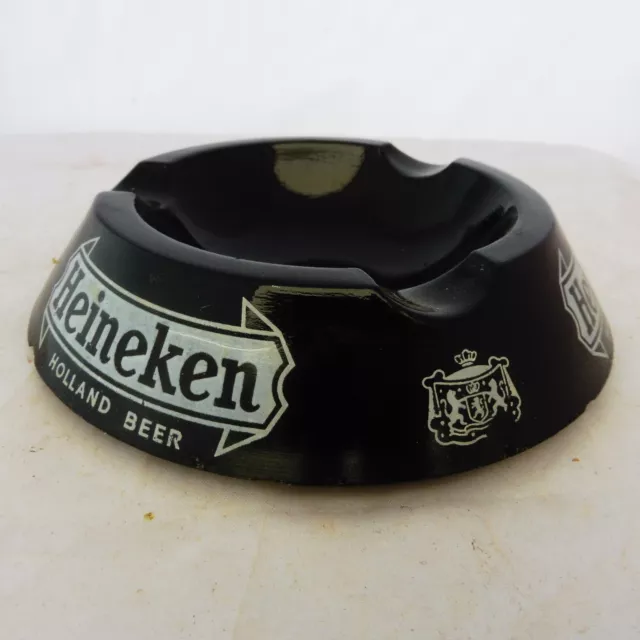 Cendrier Ashtray publicitaire - HEINEKEN HOLLAND BEER  14 cm Ø