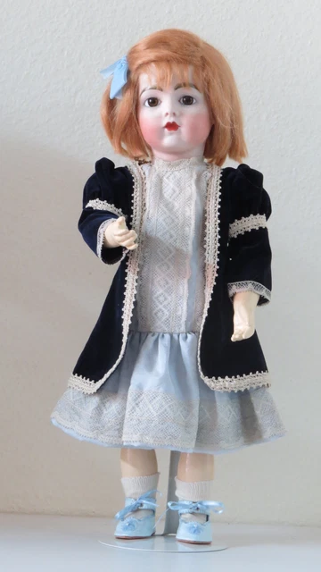 BRU  Jne  tête 12 cm de haut Poupée Ancienne Reproduction