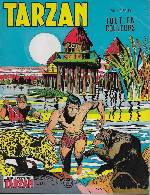 Collection Tarzan / Tarzan N° 54 - Ed. Mondiales Del Duca -1972-