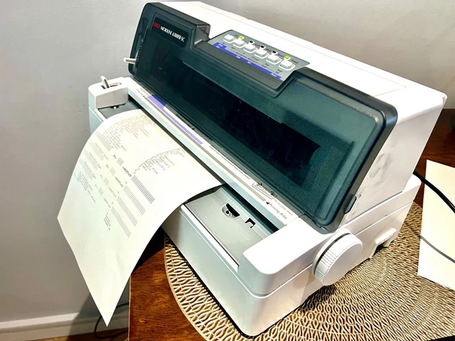 OKI ML390T Plus ( Microline 390 Turbo ) Dot Matrix Printers (24-pin