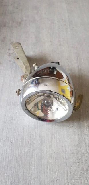 Phare Obus Aluminium LUXOR 65 Pour Vélo - Collection - Complet