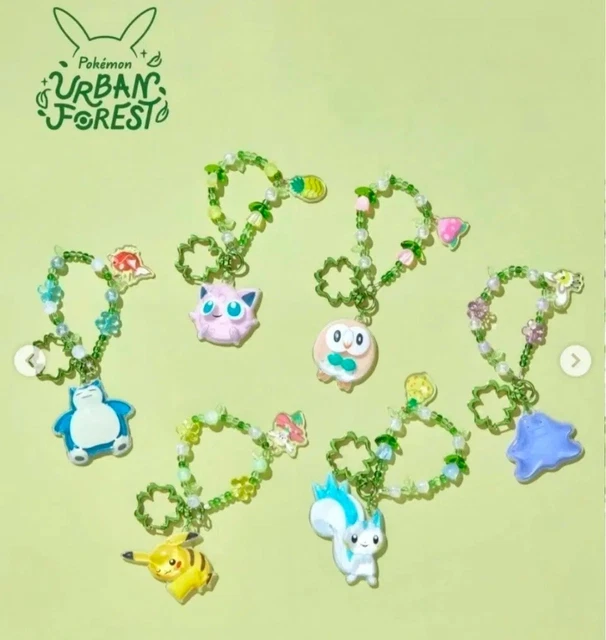 SELLADO POKEMON BUBBLE Keychain 30th Anniversary Pikachu Rowlet Korea sellado-pokemon-bubble-keychain-30th-anniversary-pikachu-rowlet-korea