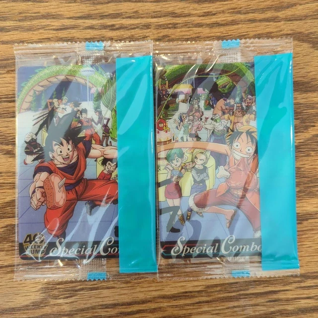 WEEKLY SHONEN JUMP 40th Anniversary Special Card Set 4-Card