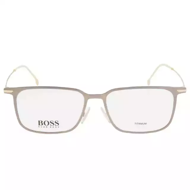 HUGO BOSS DEMO Rectangular Men's Eyeglasses BOSS 1253 R81 55 BOSS 1253 ...