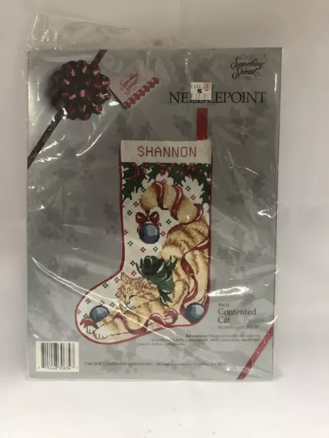 Dimensions Needlepoint Stocking Kit,CHRISTMAS EVE,Santa  Delivers,Gillum,9054,16