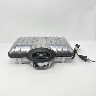 villaware uno reversible belgian & heart waffle maker