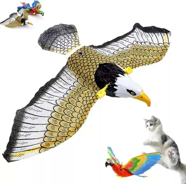 Flying Bird Cat Toys | Simulated Birds Interactive Cat Toy | Electric Kitten Toy