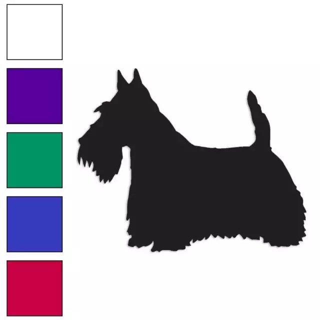 Scottish Terrier Dog Breed, Vinyl Decal Sticker, Multiple Colors & Sizes #2007