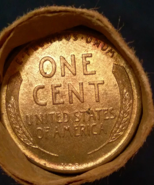 Lincoln Wheat Penny Roll 50 P-D-S ~1858 Flying Eagle Indian Head/1909VDB~AU Ends