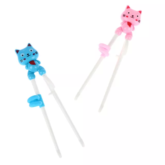 Cartoon Animal Head Chopsticks Children Eating Training Baby Learning Chopstick