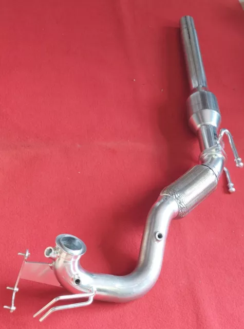 Downpipe Tubo Rimozione fap dpf Audi A3 1.6 TDI 200 celle