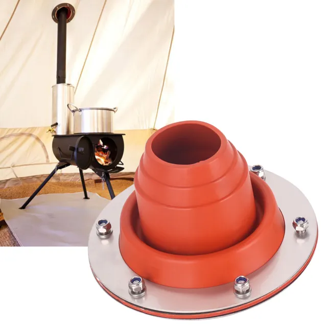 Roof Pipe Flashing Kit Stove Jack For Bell Tent Yurt Frontier Outbacker Stove UK