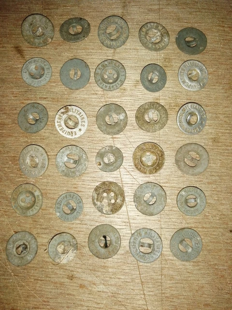 Lot 30 Boutons D’armoire Ancien Laiton – Diam 32mm, Style Rétro Classique, Cuisine, Salle De Bain