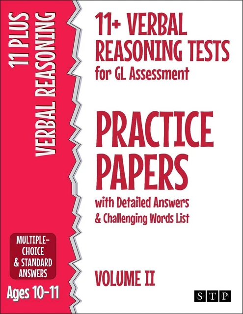 11 Verbal Reasoning Tests For Gl Assessment Practice Papers With