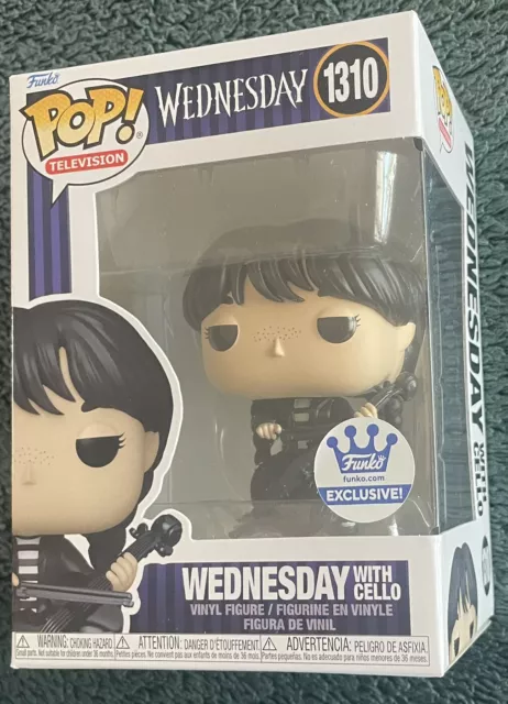 Funko Pop! Shop Exclusive #1310 Wednesday with Cello - Addams Family & Protector