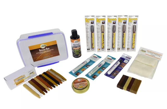 Timber Furniture Repair Kit-Rescue Box Option 2 For Small Repairs & Restorations