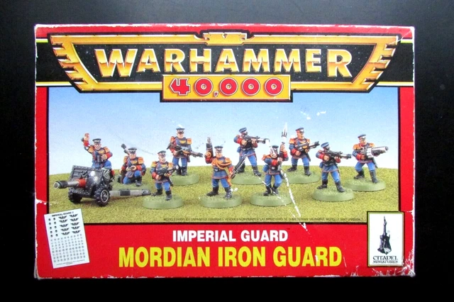 ウォーハンマー40K Mordian Iron Guard (OOP) Mordian Iron Guard 1993 | BlackMarketMiniatures.net