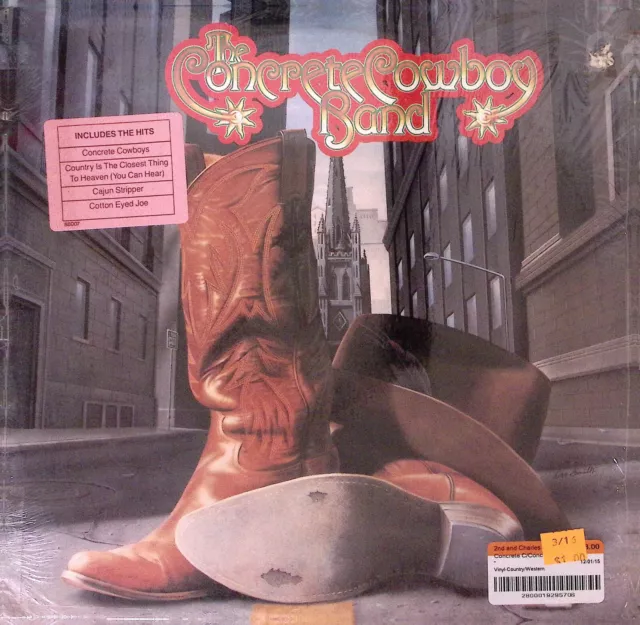 The Concrete Cowboy Band The Concrete Cowboy Band Exc W/Shrink Vinyl Lp 172-27